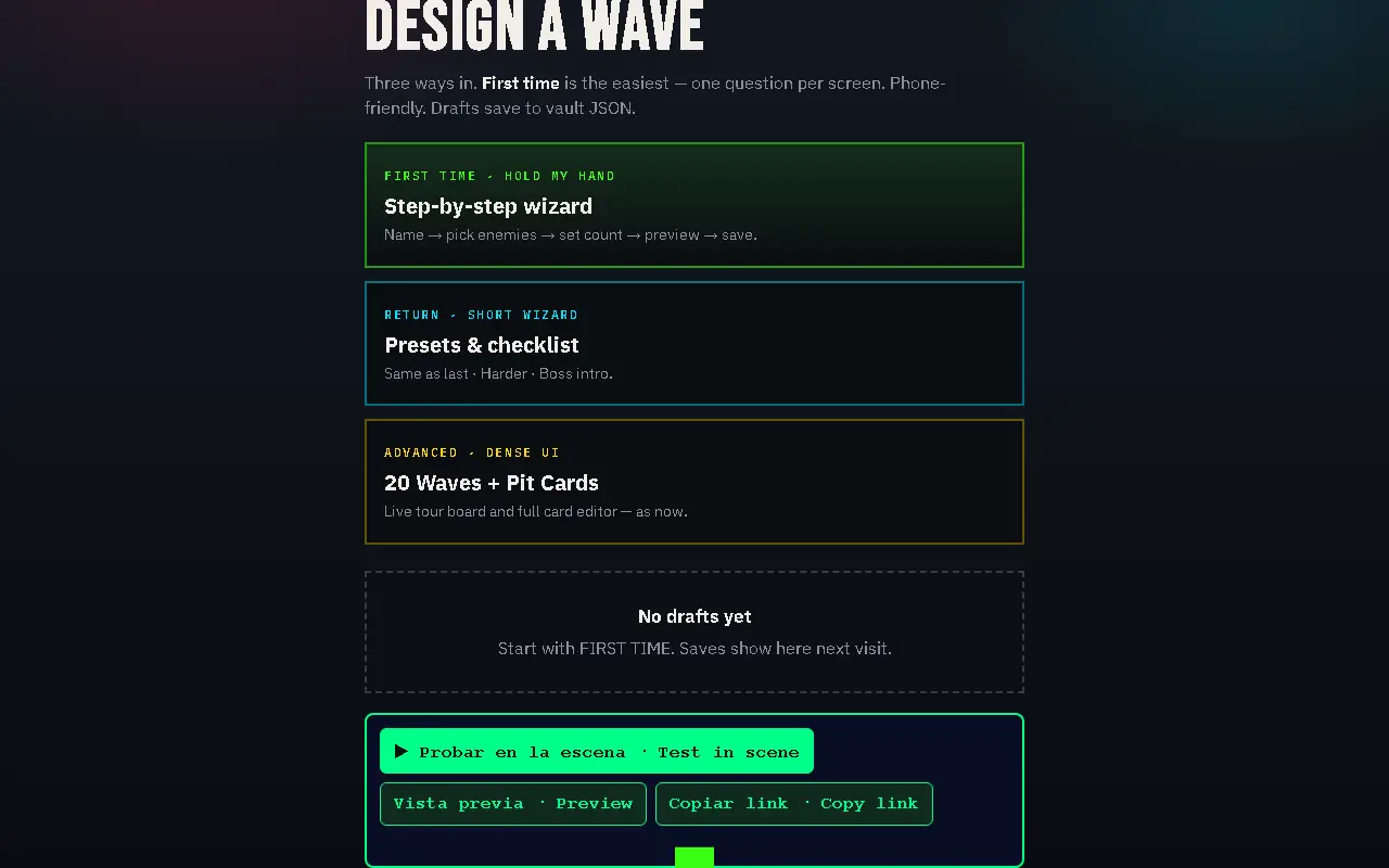 Wave designer
