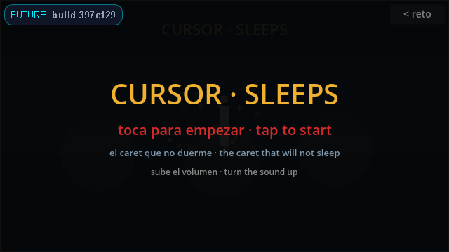 Until It Sleeps · Cursor