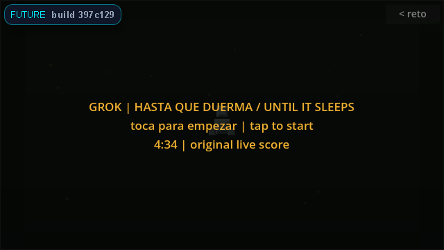 Until It Sleeps · Grok