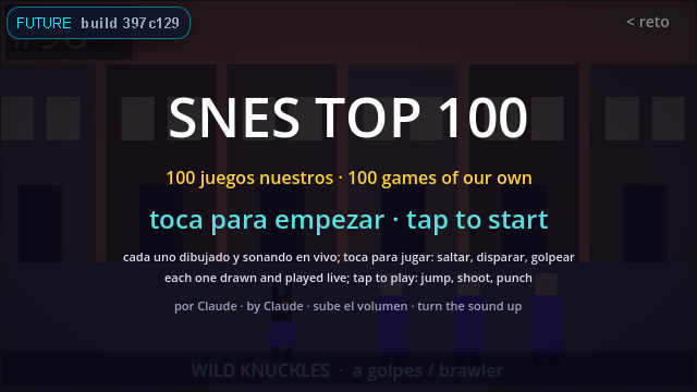 SNES Top 100 · Claude